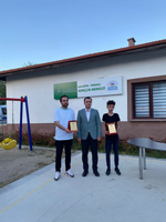 Masa tenisi şampiyonlarına ödülleri verildi