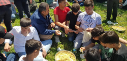 İçdedeler Mahallesi'n de Hayır Pilavı