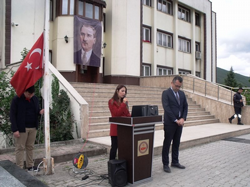 19 Mayıs Çelenk Sunumu Yapıldı