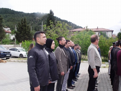 19 Mayıs Çelenk Sunumu Yapıldı