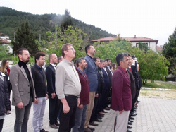 19 Mayıs Çelenk Sunumu Yapıldı