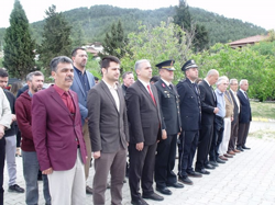 19 Mayıs Çelenk Sunumu Yapıldı