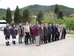 19 Mayıs Çelenk Sunumu Yapıldı