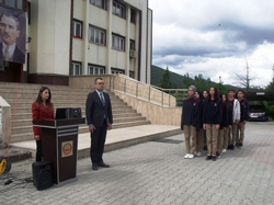 19 Mayıs Çelenk Sunumu Yapıldı