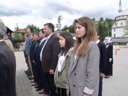 19 Mayıs Çelenk Sunumu Yapıldı