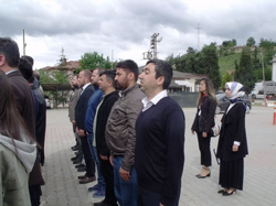 19 Mayıs Çelenk Sunumu Yapıldı