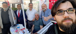 SAADET PARTİSİ TARAKLI’DA ÜYE KAYIT STANDI KURDU