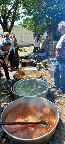 Uğurlu ve Hark Mahallesinde Hayır Pilavı