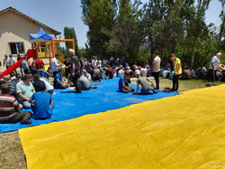 Uğurlu ve Hark Mahallesinde Hayır Pilavı