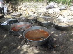 Uğurlu ve Hark Mahallesinde Hayır Pilavı
