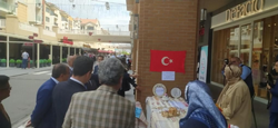 Taraklı HEM Cadde 54 de Stant Açtı
