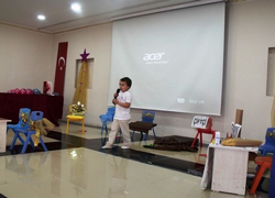 4-6 yaş Kur'an kurslarından yılsonu etkinliği
