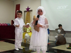 4-6 yaş Kur'an kurslarından yılsonu etkinliği