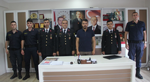 İlçe Jandarma Komutanından Kaymakam ve Belediye Başkanına ziyaret