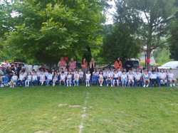 Anaokulu öğrencilerinin sene sonu Gösterisi