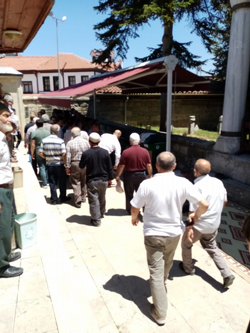 Hüseyin Kömürcü Dualarla Son Yolculuğuna Uğurlandı