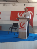 Yeniden Refah Partisi'nin Taraklı İlçe Başkanlığı Kongresi gerçekleştirildi.