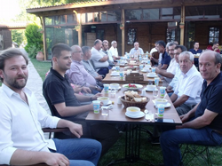 Jandarma Komutanı ve Milli Eğitim Şube Müdürüne Veda
