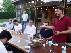 Jandarma Komutanı ve Milli Eğitim Şube Müdürüne Veda
