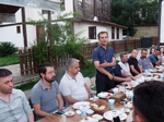Jandarma Komutanı ve Milli Eğitim Şube Müdürüne Veda
