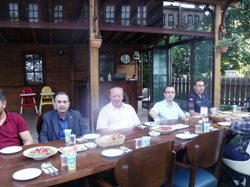 Jandarma Komutanı ve Milli Eğitim Şube Müdürüne Veda