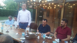 Jandarma Komutanı ve Milli Eğitim Şube Müdürüne Veda