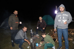 Karagöl’e çıkartma yaptılar