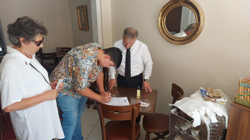 Zafer Partisi Suriyeliler için Taraklı'da da imza kampayası düzenledi