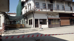 TARAKLI CUMHURİYET MEYDAN PROJESİNDE İLK YIKIM BAŞLADI