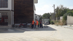 Taraklı Devlet Hastanesinde yangın tatbikatı gerçekleştirildi.