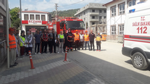 Taraklı Devlet Hastanesinde yangın tatbikatı gerçekleştirildi.