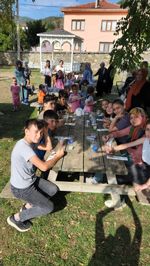 Çocuklar için Çini Çalıştayı Yapıldı