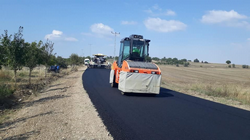 Muhtar Sanlı’dan Asfalt Teşekkürü