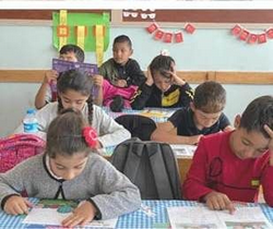 Yenidoğan İlkokulunda Kitap okuma Etkinliği