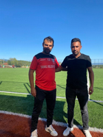 Taraklıspor Kendinden EminBaşkan Yavuz Özkul ve Antrenör Turgay ıÖZEN 