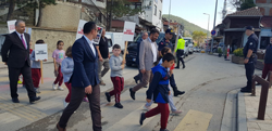 TARAKLI’DA YAYALARA ÖNCELİK DURUŞU ,HAYATA SAYGI DURUŞU