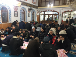 Konak Camiinde Sabah namazı buluşması