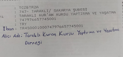 YARDIMLARLA YAPILACAK