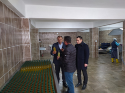 VALİ KALDIRIM TARAKLI ZİRAAT ODASI ÜRETİM TESİSİNİ GEZDİ
