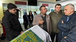 Kaza kurbanı Enise hemşireye çalıştığı hastanede tören
