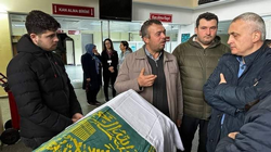 Kaza kurbanı Enise hemşireye çalıştığı hastanede tören