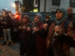 Umreciler dualarla uğurlandı