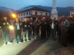 Umreciler dualarla uğurlandı