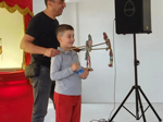 Öğrencilere “Karagöz Göklerde” Gölge Oyunu