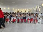 Öğrencilere “Karagöz Göklerde” Gölge Oyunu