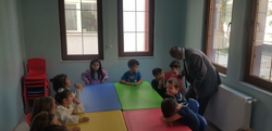 MÜFTÜDEN 4-6 YAŞ KURAN KURSUNA ZİYARET