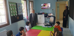 MÜFTÜDEN 4-6 YAŞ KURAN KURSUNA ZİYARET
