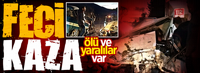 TRAFİK KAZASI: 2 Ölü 3 Yaralı