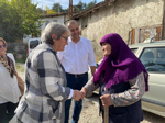 Ayça Taşkent Taraklı’da Mahalle Ziyaretlerinde bulundu.