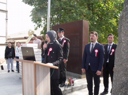 29 EKİM CUMHURİYET BAYRAMI ÇELENK SUNMA TÖRENİ YAPILDI